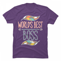 worlds best boss shirt
